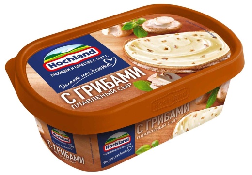 Сыр плавленый Hochland с грибами 200 г