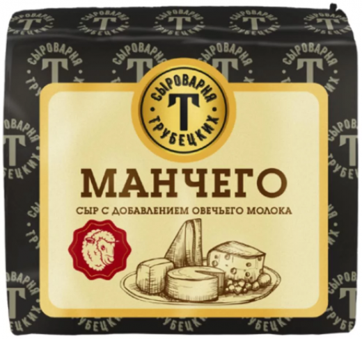 Сыр MANCHEGO 45% брус. вес ~2,2 кг Трубчевский МК