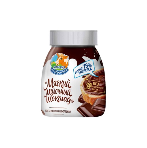 Паста мягкий молочный шоколад КиК 330 г